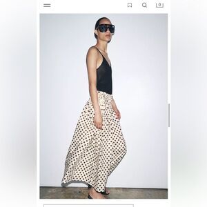 NWT‼️ ZARA Collection Midi Skirt